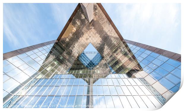 Glass Structure Print by Svetlana Sewell