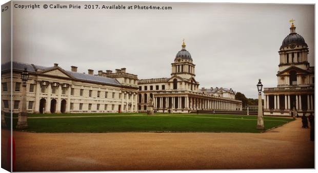 Old Royal Naval College Canvas Print by Callum Pirie
