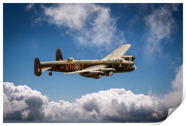 Lancaster PA474 VN-T Print by Gary Eason