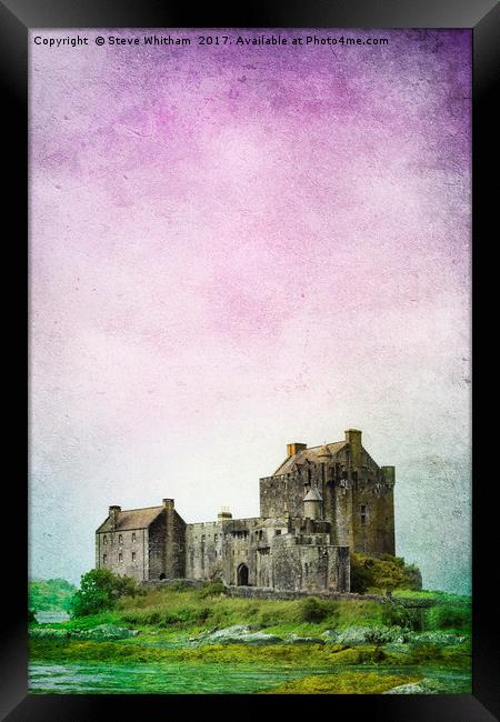 Eilean Donan Castle, Scotland. Framed Print by Steve Whitham