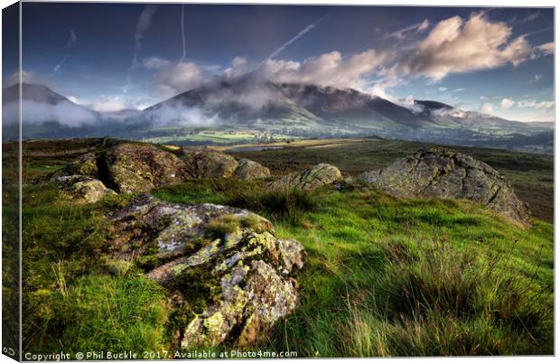 First light Low Rigg Canvas Print by Phil Buckle