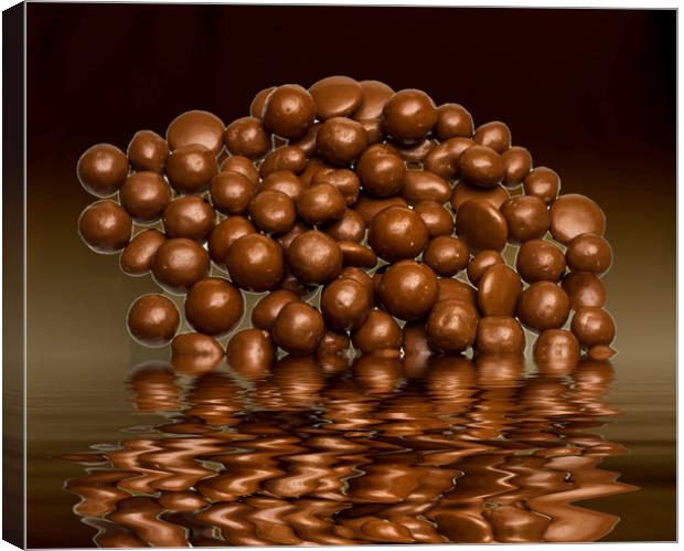 Revels chocolate sweets Canvas Print by David French