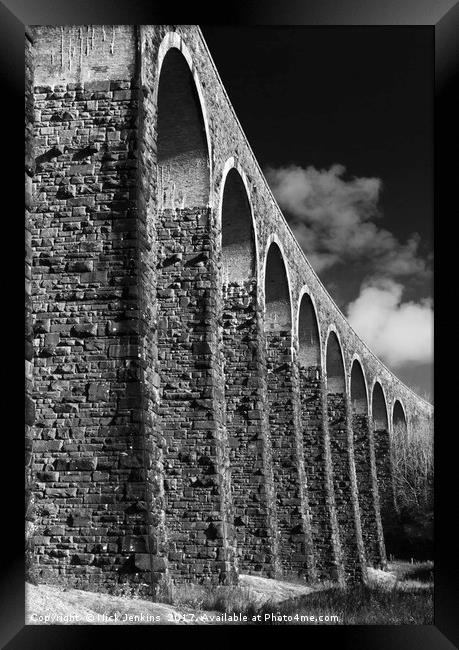 Cynghordy Railway Viaduct Carmarthenshire Wales Framed Print by Nick Jenkins