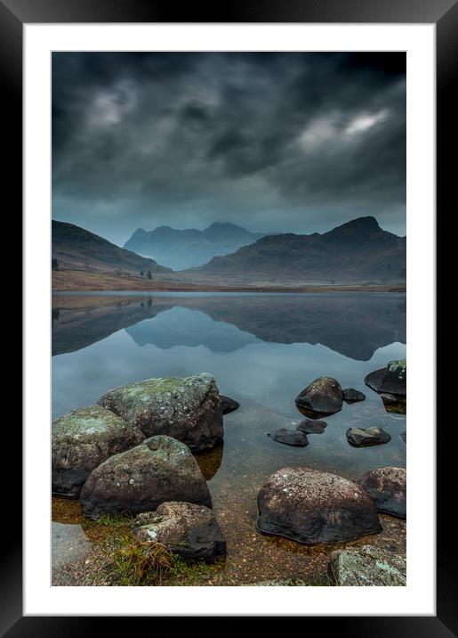 Blea Tarn 4 Framed Mounted Print by Paul Andrews