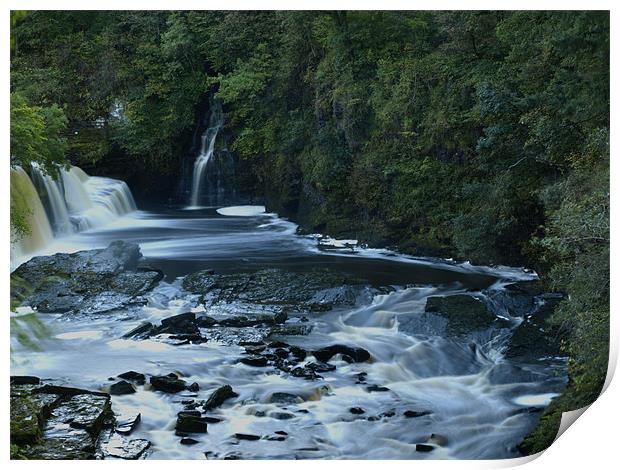 Falls of Clyde Print by Dave Menzies
