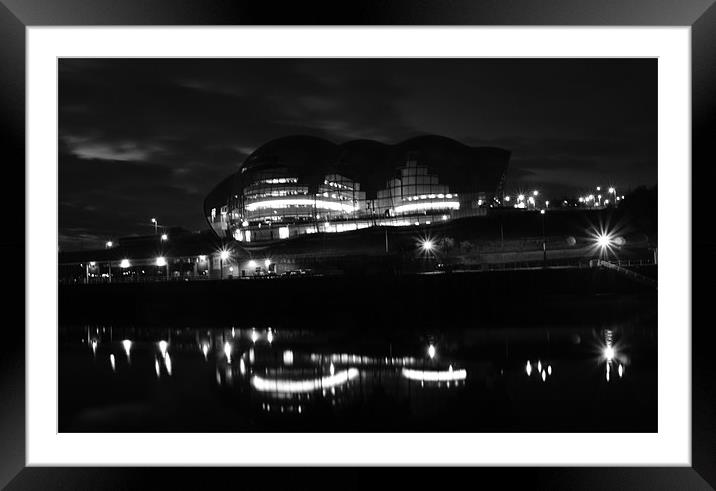 Gateshead Sage Framed Mounted Print by George Young