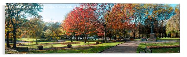 Autumn Colours Acrylic by Lee Aron