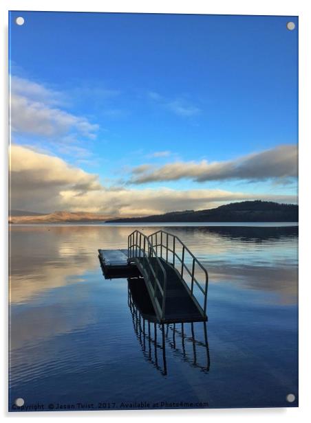 Loch Lomond Acrylic by Jason Twist