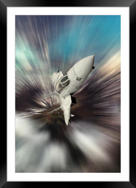 Top Gun Climb Framed Mounted Print by J Biggadike