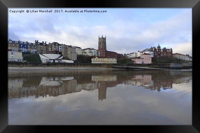 Reflections of Cromer  Framed Print by Lilian Marshall