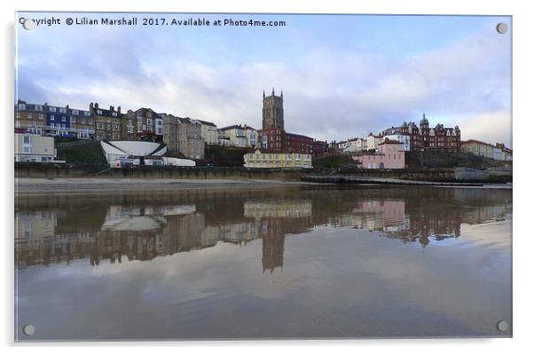 Reflections of Cromer  Acrylic by Lilian Marshall