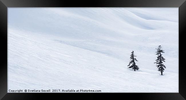 Emptiness Framed Print by Svetlana Sewell