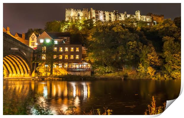 Castle by the Bridge Print by Naylor's Photography