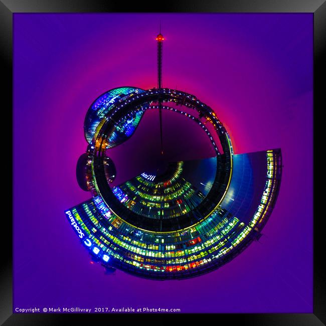 BBC Scotland and GSC Little Planet Framed Print by Mark McGillivray