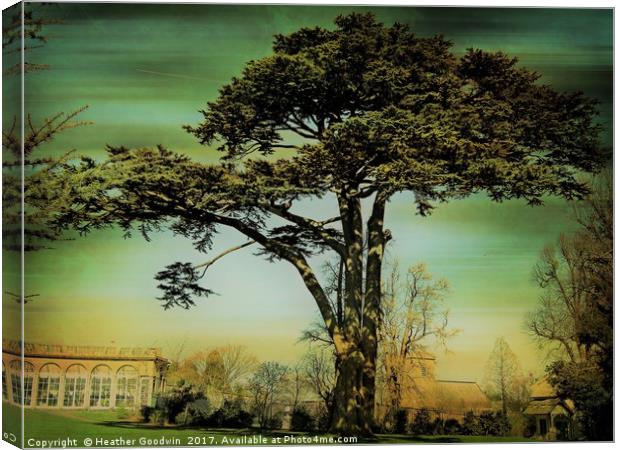 Blaise  Castle Orangery and Dairy. Canvas Print by Heather Goodwin
