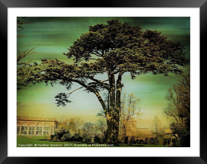 Blaise  Castle Orangery and Dairy. Framed Mounted Print by Heather Goodwin