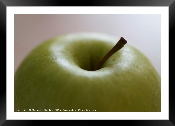 Apple  Framed Mounted Print by Margaret Stanton