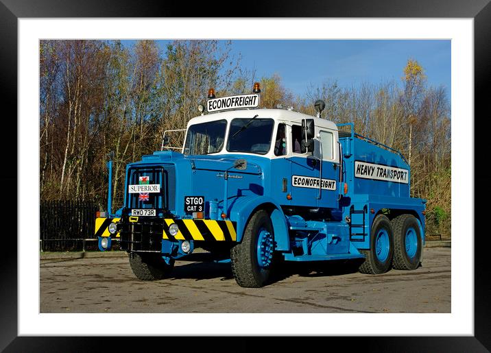 Scammell Contractor Framed Mounted Print by Alan Barnes