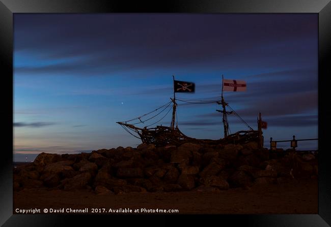 Blue Hour Grace Darling Framed Print by David Chennell