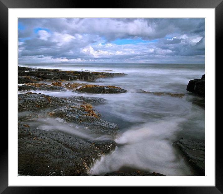 Whirlpool Framed Mounted Print by Andrew Bradshaw