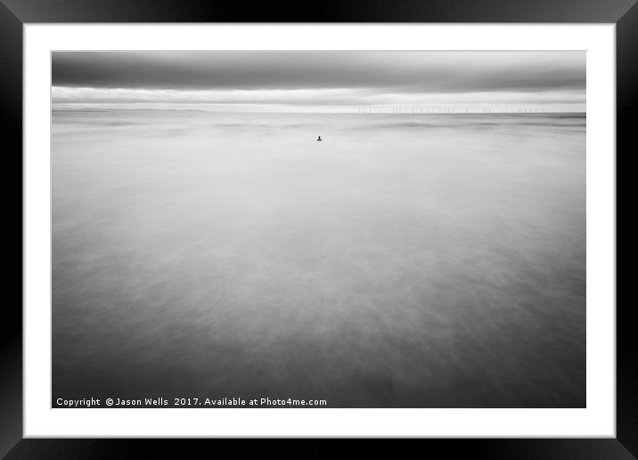 Lonely Framed Mounted Print by Jason Wells
