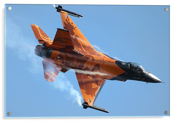 Dutch F16 display Acrylic by Oxon Images