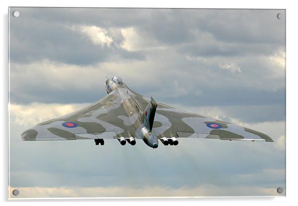 Vulcan To The Skies Acrylic by Oxon Images
