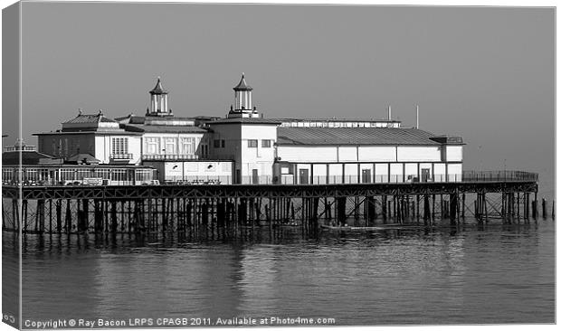 HASTINGS PIER, EAST SUSSEX Canvas Print by Ray Bacon LRPS CPAGB
