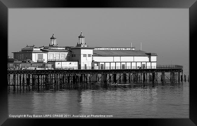 HASTINGS PIER, EAST SUSSEX Framed Print by Ray Bacon LRPS CPAGB