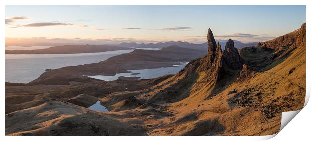 Old Man of Storr Sunrise  Print by James Grant