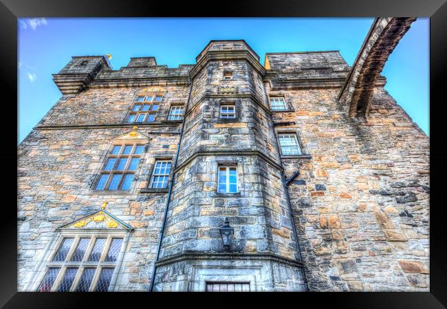 Edinburgh Castle Scotland Framed Print by David Pyatt