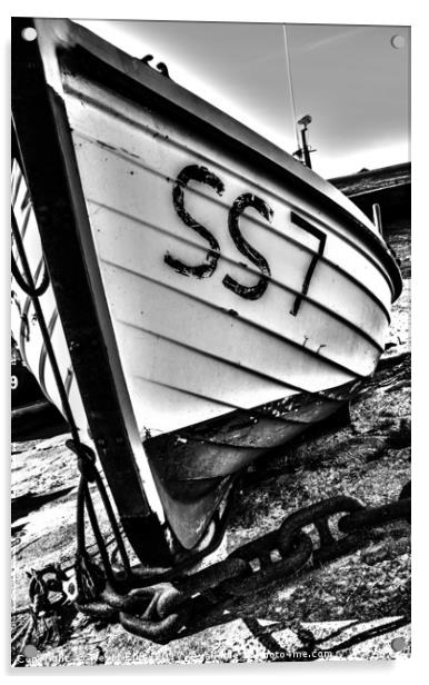 The Boat Acrylic by Trevor Ellis