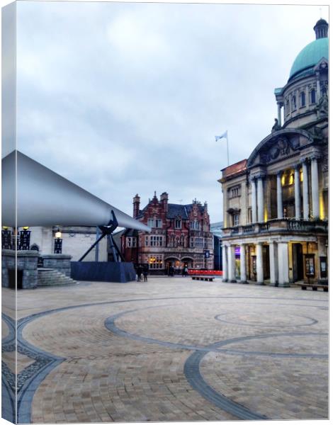 Hull Blade - City of Culture 2017 Canvas Print by Sarah Couzens