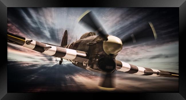 Hawker Typhoon Framed Print by J Biggadike