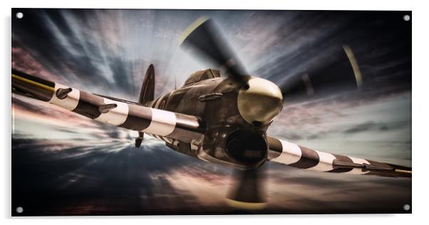 Hawker Typhoon Acrylic by J Biggadike