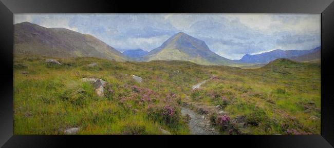 scottish landscape Framed Print by dale rys (LP)