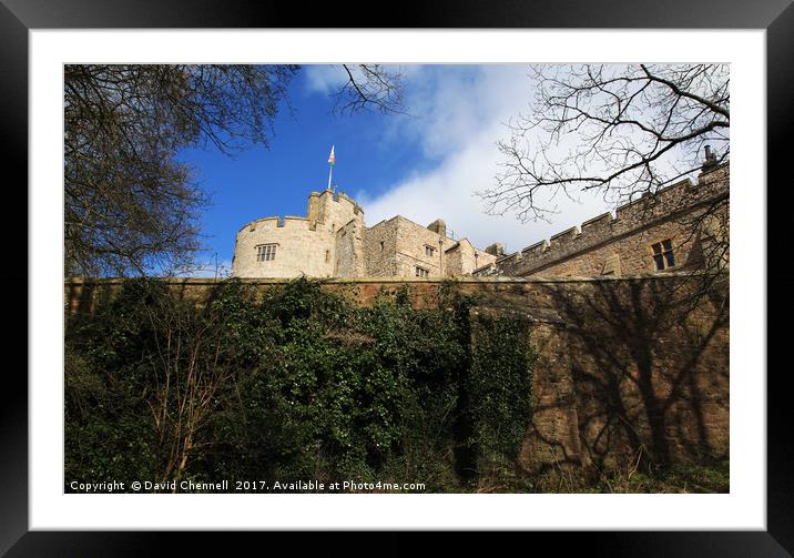 Chirk Castle  Framed Mounted Print by David Chennell