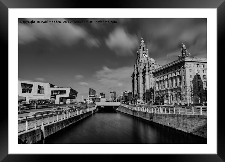 Pier Head Liverpool Framed Mounted Print by Paul Madden