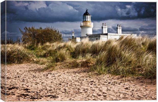 Chanonry Point Lighthouse - The Black Isle Canvas Print by John Frid