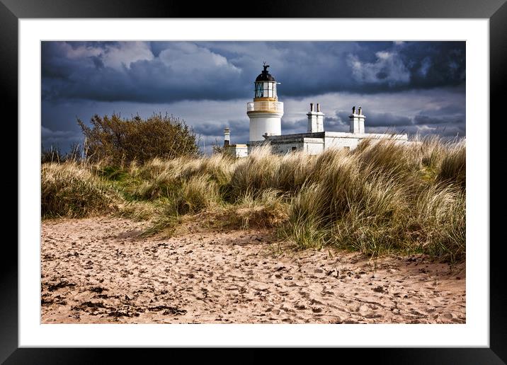 Chanonry Point Lighthouse - The Black Isle Framed Mounted Print by John Frid