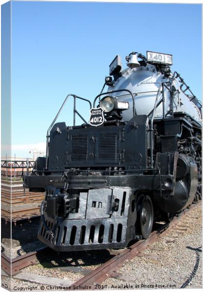 Union Pacific Big Boy  Canvas Print by Christiane Schulze