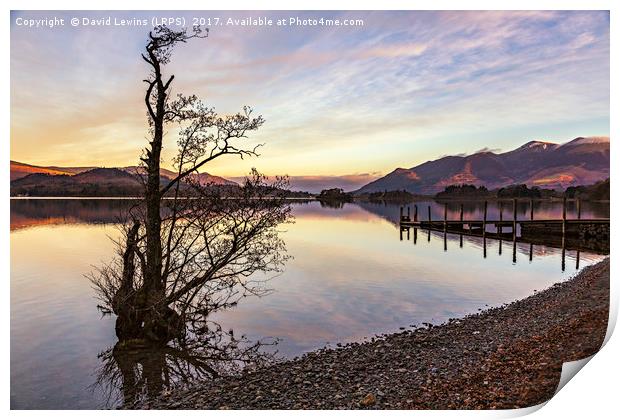 Barrow Bay Sunrise Print by David Lewins (LRPS)