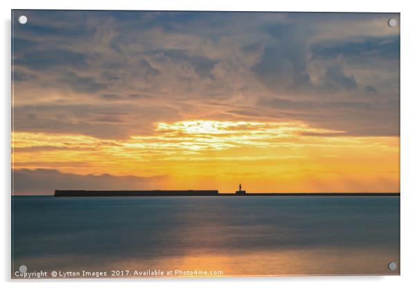 Dover Sunrise 6 Acrylic by Wayne Lytton
