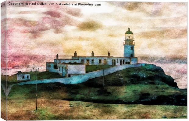 Neist Point lighthouse. Canvas Print by Paul Cullen