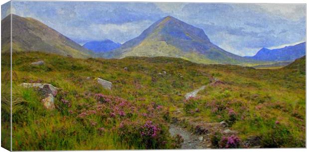 scottish landscape 1 Canvas Print by dale rys (LP)