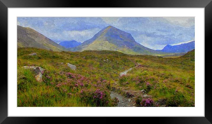 scottish landscape 1 Framed Mounted Print by dale rys (LP)