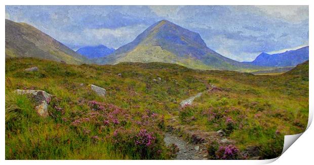 scottish landscape 1 Print by dale rys (LP)