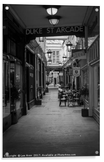 Duke Street Arcade Acrylic by Lee Aron