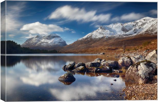 Liathach Canvas Print by Grant Glendinning