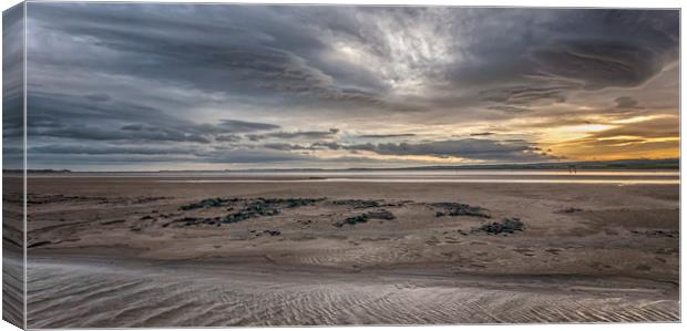 Heavenly Views at Holy Island Canvas Print by Naylor's Photography